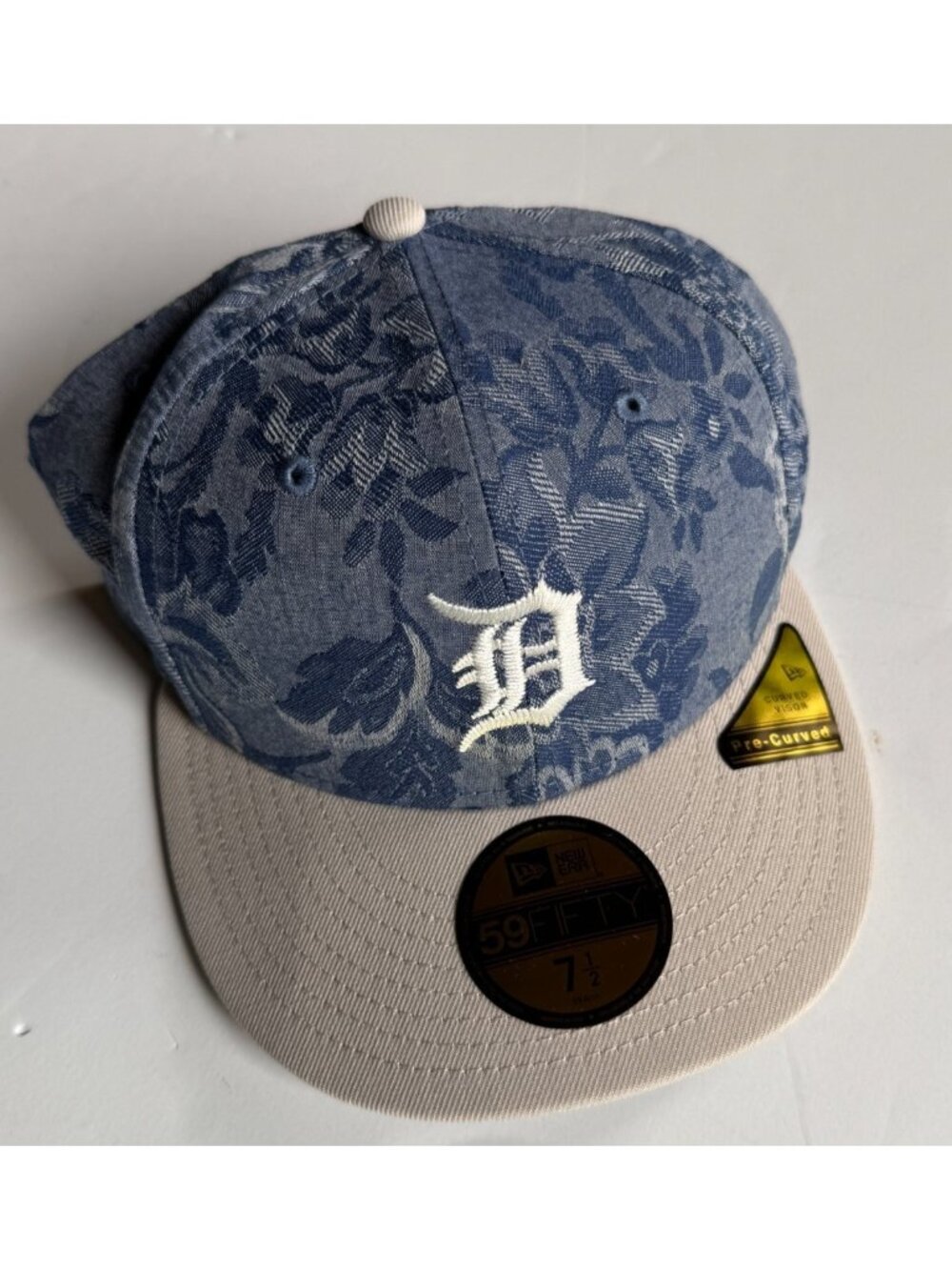 NEW ERA x Three Looms Detroit Tigers Floral Jacquard 59FIFTY Fitted Hat 7 1/2